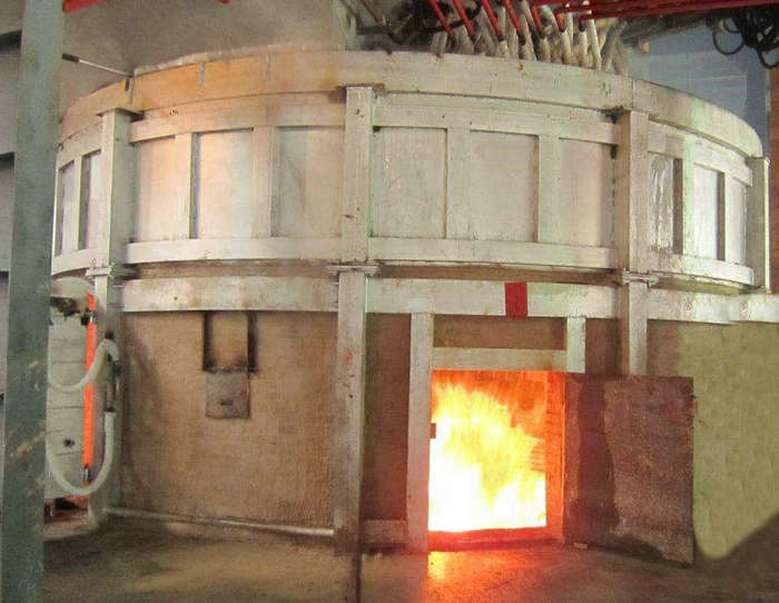 工業硅礦熱爐